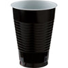 12 Oz. Plastic Cups, 20 Count. - Jet Black