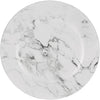 13" Printed Plastic Charger - Marble