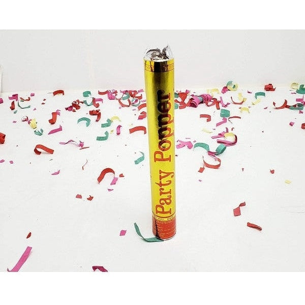 16" Gold Foil Party Popper