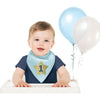 1St Birthday Blue Bib