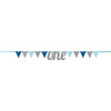 1St Birthday Blue Pennant Banner