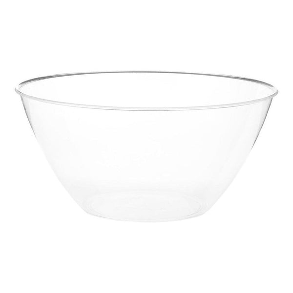 2 Qt. Plastic Bowl - Clear