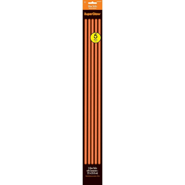 22" Glow Necklace Value Pack - Orange