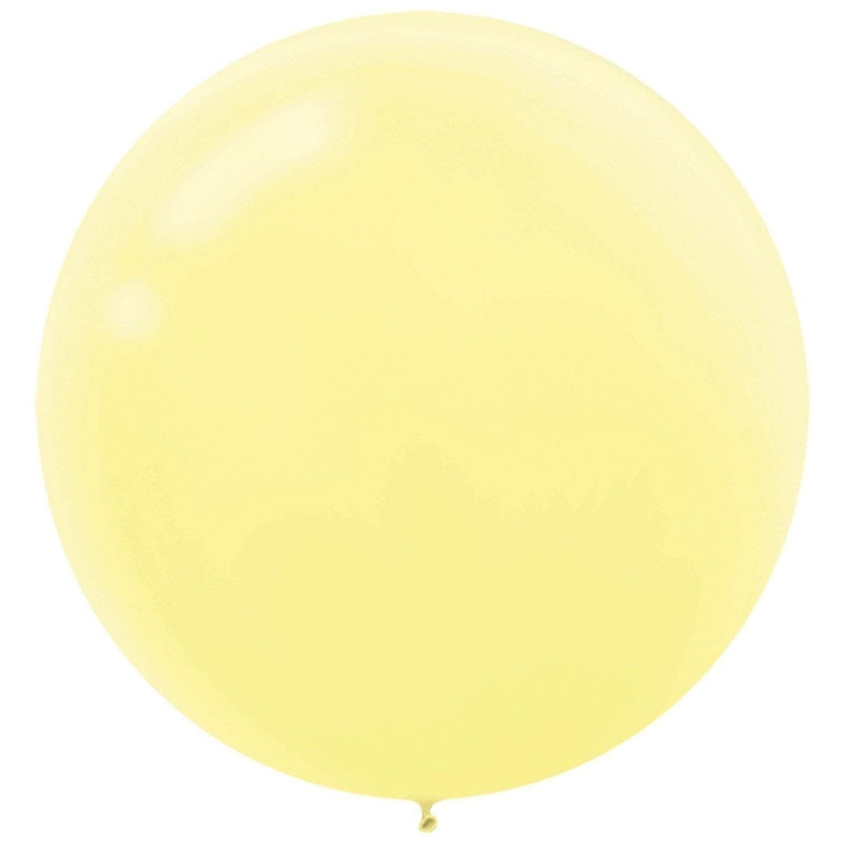 24" Round Latex Balloons - Pastel Assorted
