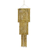 3-Tier Shimmering Chandelier Gold 1-Ply