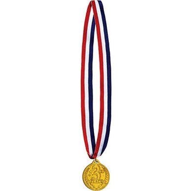 3Rd Place Medal W/Ribbon
