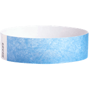 500-Count Sky Blue Wrist Tickets 3/4"