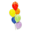 6 Latex Helium Balloon Bouquet