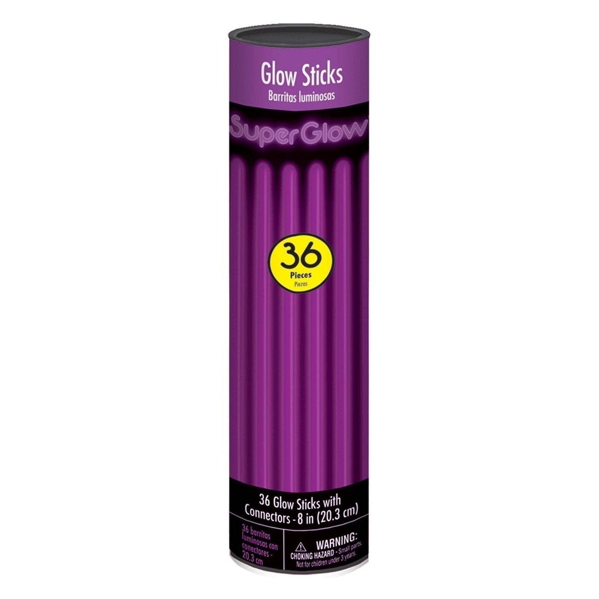 8" Glow Stick Tube - Purple
