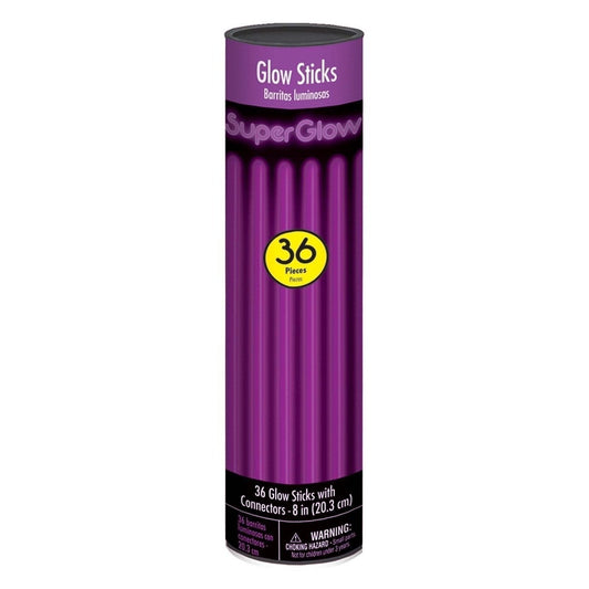 8" Glow Stick Tube - Purple
