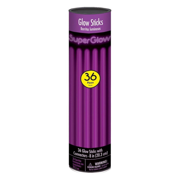 8" Glow Stick Tube - Purple