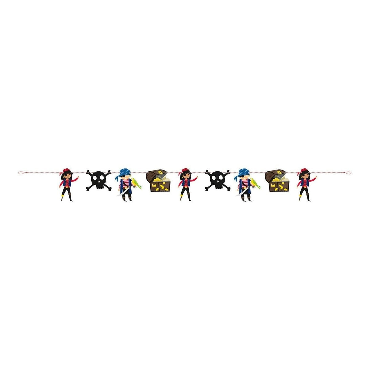 Ahoy Pirate Garland, 7Ft