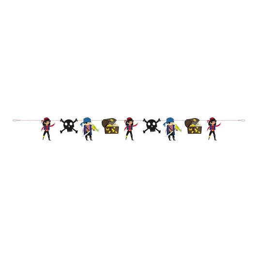 Ahoy Pirate Garland, 7Ft