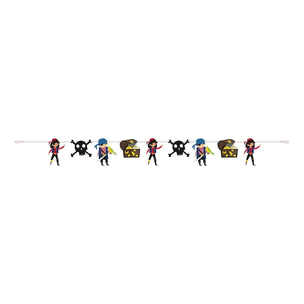 Ahoy Pirate Garland, 7Ft