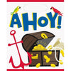 Ahoy Pirate Loot Bags, 8 Count