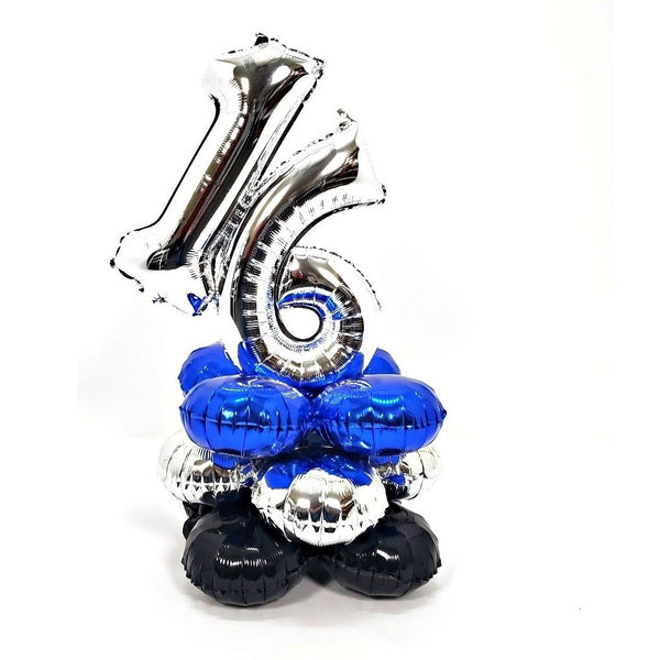 Air-Filled Balloon Centerpiece Add-An-Age Birthday
