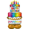 Birthday Cake Airloonz Foil Balloon