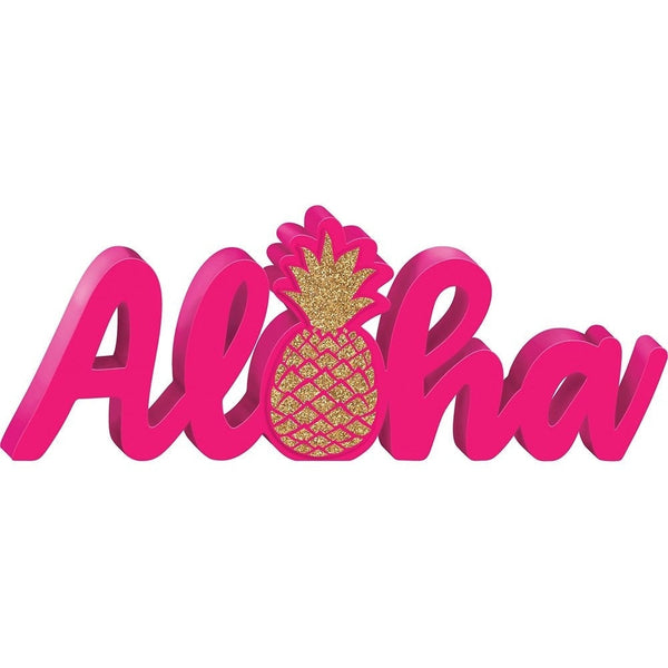 Aloha Standing Word Sign