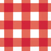 American Summer Red Gingham Luncheon Napkins