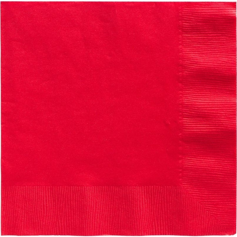 Apple Red Big Party Pack Luncheon Napkins