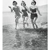 Avanti Women Running On Beach Birthday Greeting Card