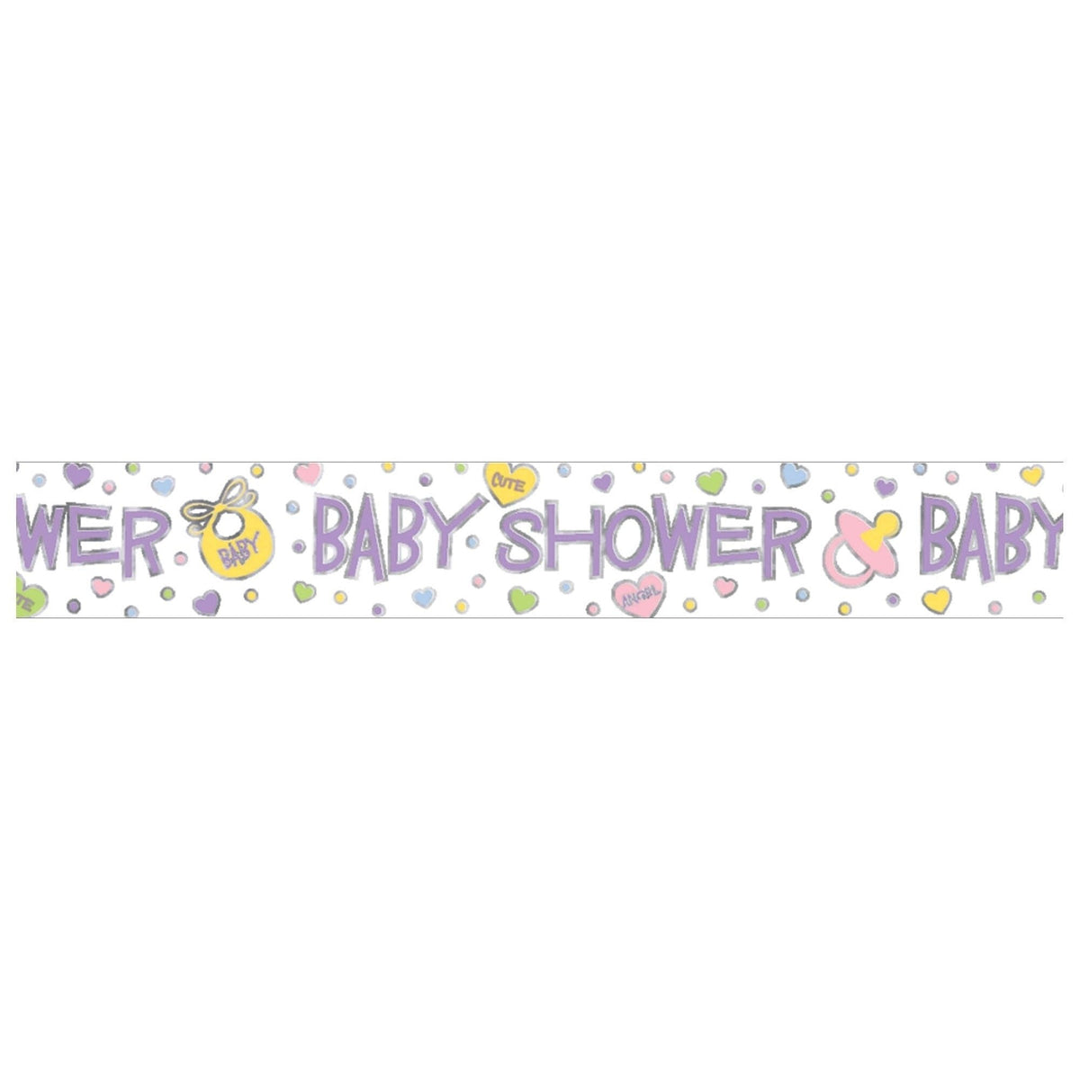 Baby Shower 12-Foot Banner