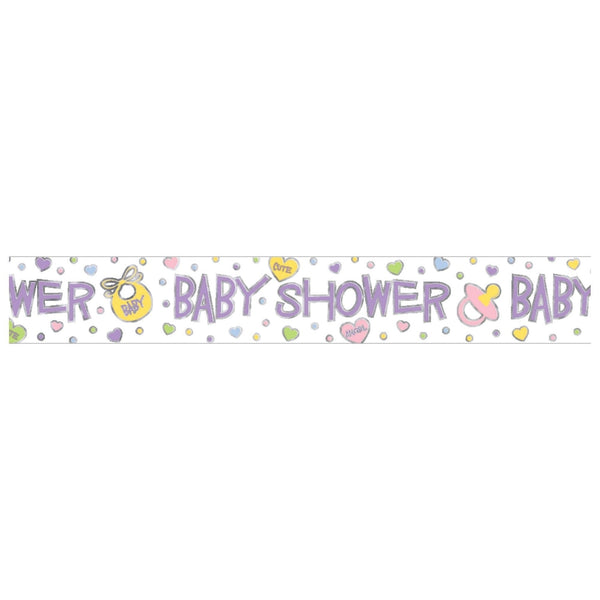 Baby Shower 12-Foot Banner