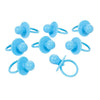 Baby Shower Large Pacifier Charms - Blue