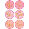 Baby Shower Sticker Seals - Girl