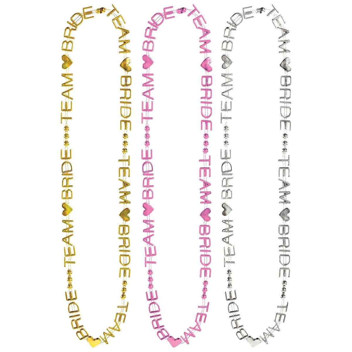 Bachelorette Team Bride Word Beads