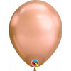 Balloon - 11" Chrome Rose Gold, 5/Pkg