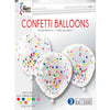 Balloon - Confetti 3 Count Multi