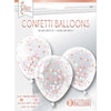 Balloon - Confetti 3 Count Rose Gold Mix