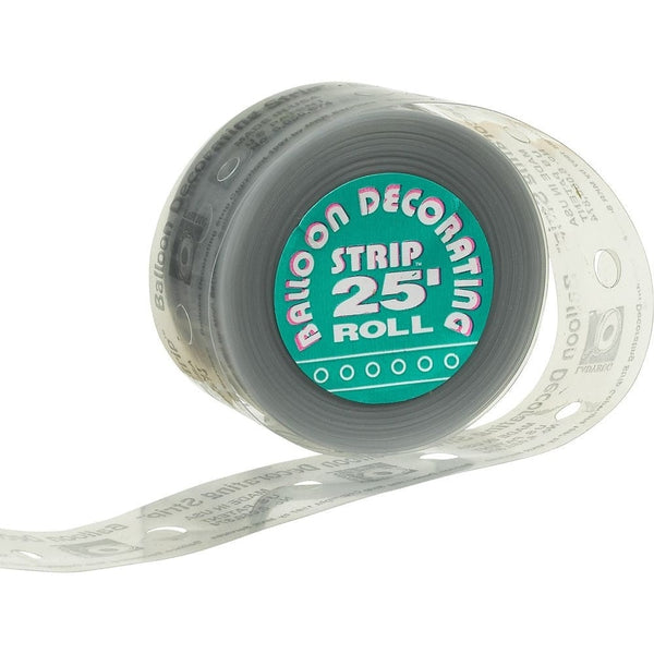 Balloon Decorating Strip - Clear, 25' Garland Tape Vine