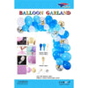 Balloon Garland Kit - Light Blue