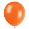 Balloon - U 12" 72 Count Pumpkin Orange