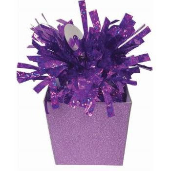 Balloon Weight - Diamond Box Purple