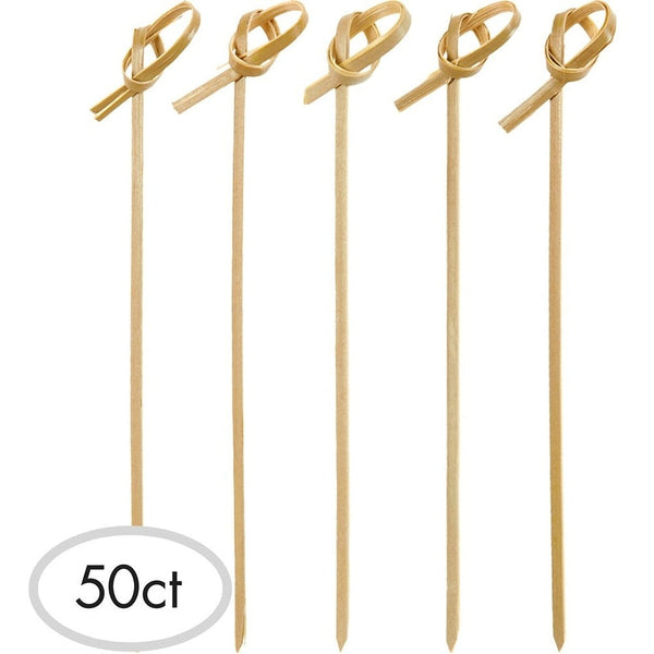 Bamboo Frill Picks 50 Count