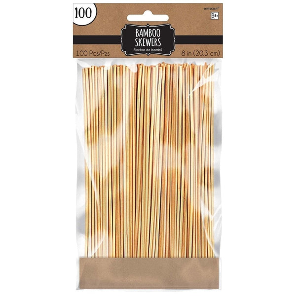 Bamboo Skewers, 8"