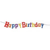 Banner - 7" Diamond Happy Birthday Multi