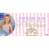 Banner - Custom Deluxe Birthday Gold Merry Go Round With PiCounture