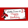Banner - Custom Deluxe Birthday Lady Bug