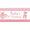 Banner - Custom Deluxe Birthday Tutu & Ballet Shoes