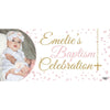 Banner - Custom Deluxe Religious Pink Dots With PiCounture