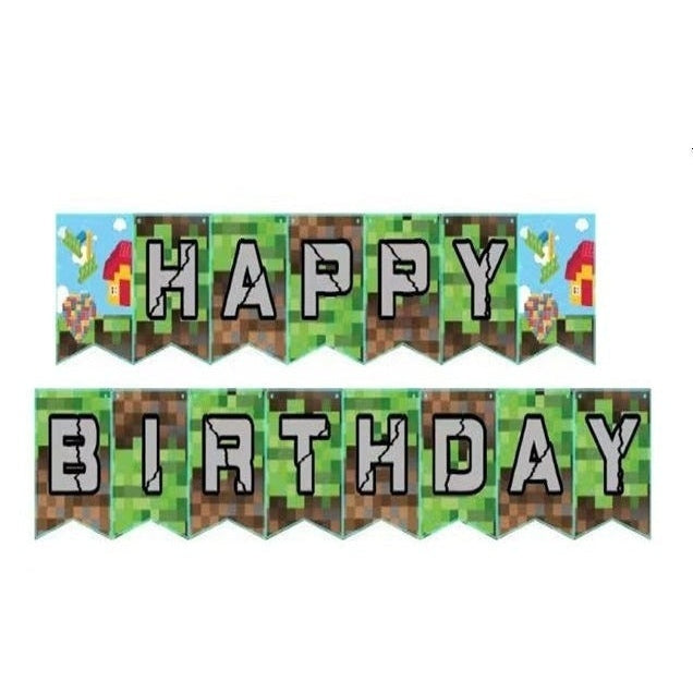 Banner - Minecraft Inspired