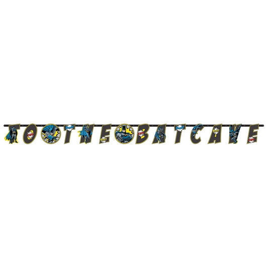 Batman Tm Heroes Unite Jumbo Letter Banner Kit