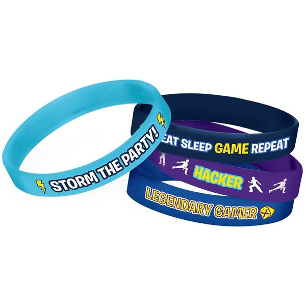 Battle Royal Rubber Bracelet Favor Fortnite Inspired