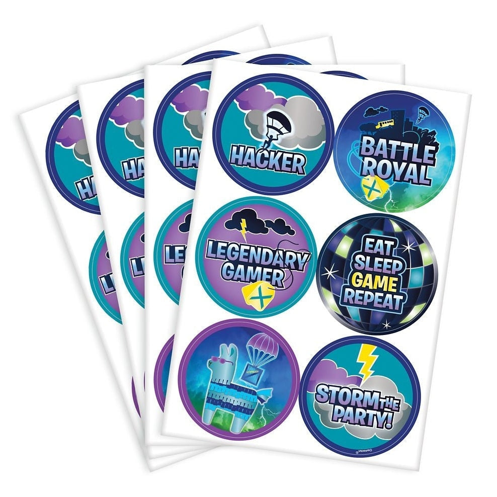 Battle Royal Stickers Fortnite Inspired