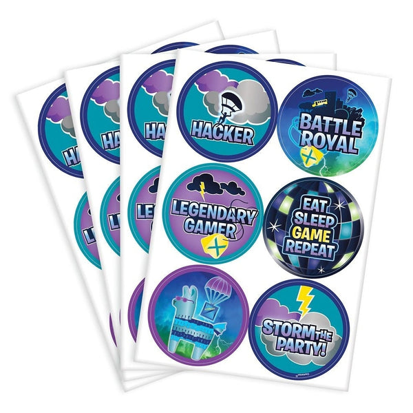 Battle Royal Stickers Fortnite Inspired