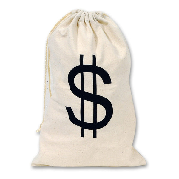Big $ Bag Fabric W/Drawstring